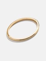 Nadia Classic Hinge Bangle - Classic Thin Gold — изображение 4