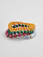 Darcy Beaded Bracelet Set - Vibrant Multi — изображение 4