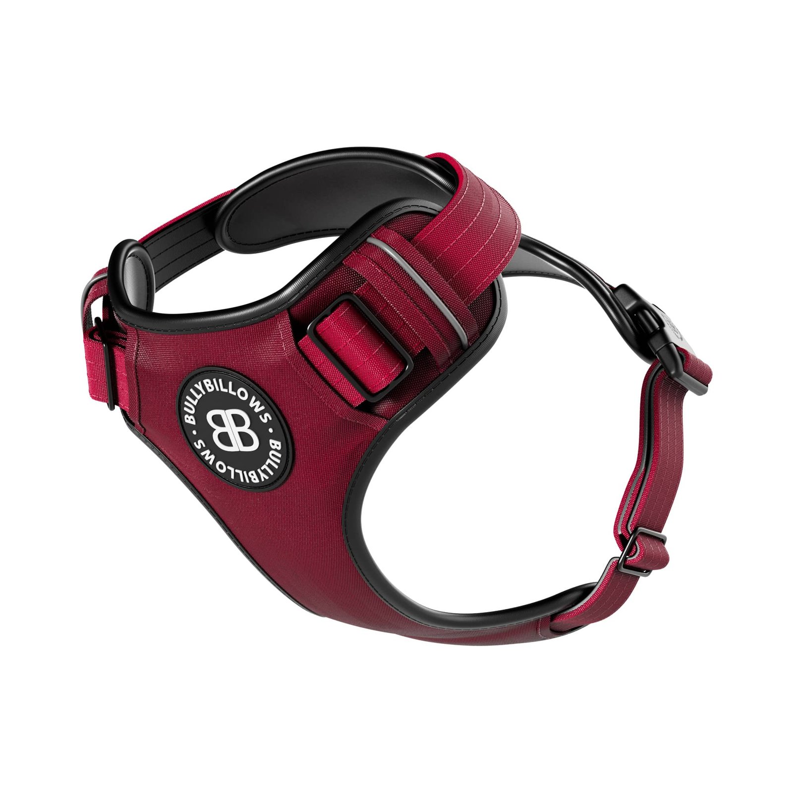 BURGUNDY_3_440ac195-72c1-4b57-8f1a-9b6083326c89.jpg Comfort Premium Harness | Non Restrictive - Burgundy — изображение 1