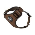 Premium Comfort Herringbone Harness | Non Restrictive - Classic Tan