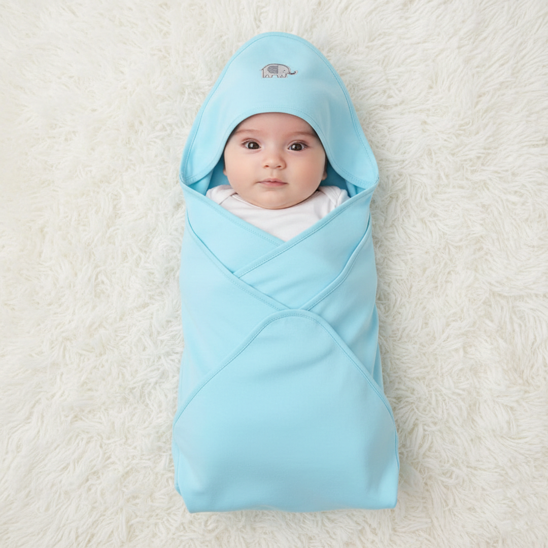 Z1328250224.png Infant Unisex Cotton Interlock Wrapping Sheet Elephant — изображение 1